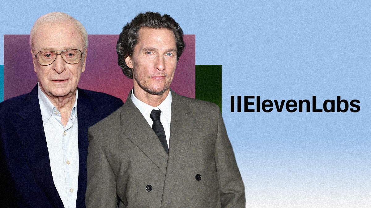 ElevenLabs Launches Marketplace for AI-Generated Celebrity Voices, Adds  Matthew McConaughey as Investor