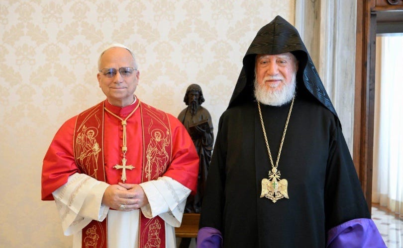 Armenian Patriarch asks Leo XIV to call a Third Vatican Council