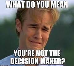 Vanillasoft - Trying to get to the decision maker can be an emotional  roller coaster. #SalesLife | Facebook