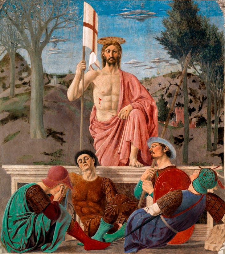 The Resurrection by Piero della Francesca The Resurrection by Piero della Francesca