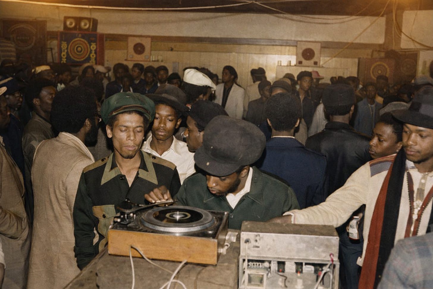 Image: Enhanced and colourised medical report showing a detailed blood count analysis, with clearer contrast and readability highlighting white blood cell differentials and reference ranges.