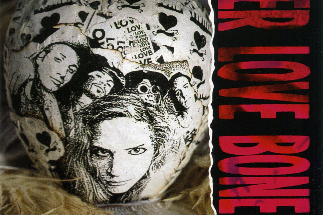 Mother Love Bone Apple ヴィンテージ バンドT MLB Mother Love Bone - Apple Habanero Colored Vinyl LP