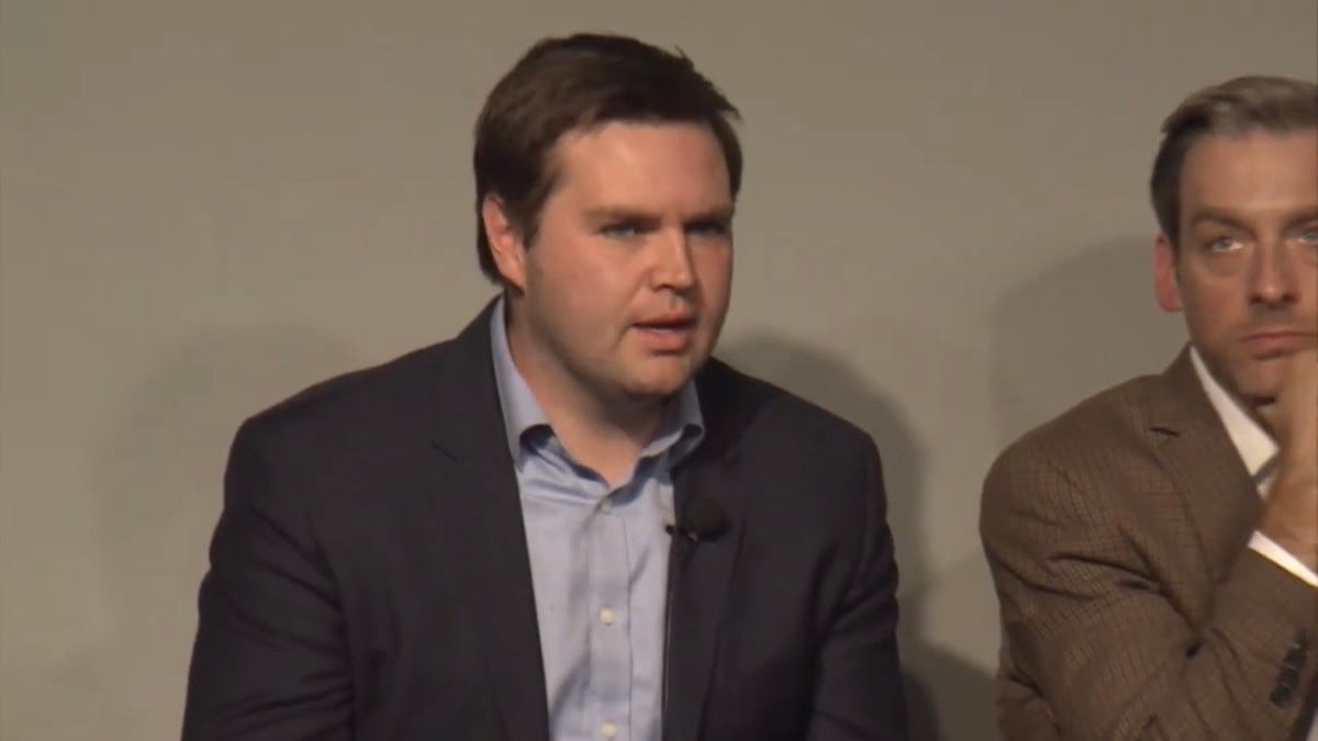 JD Vance at the Aspen Institute in 2016