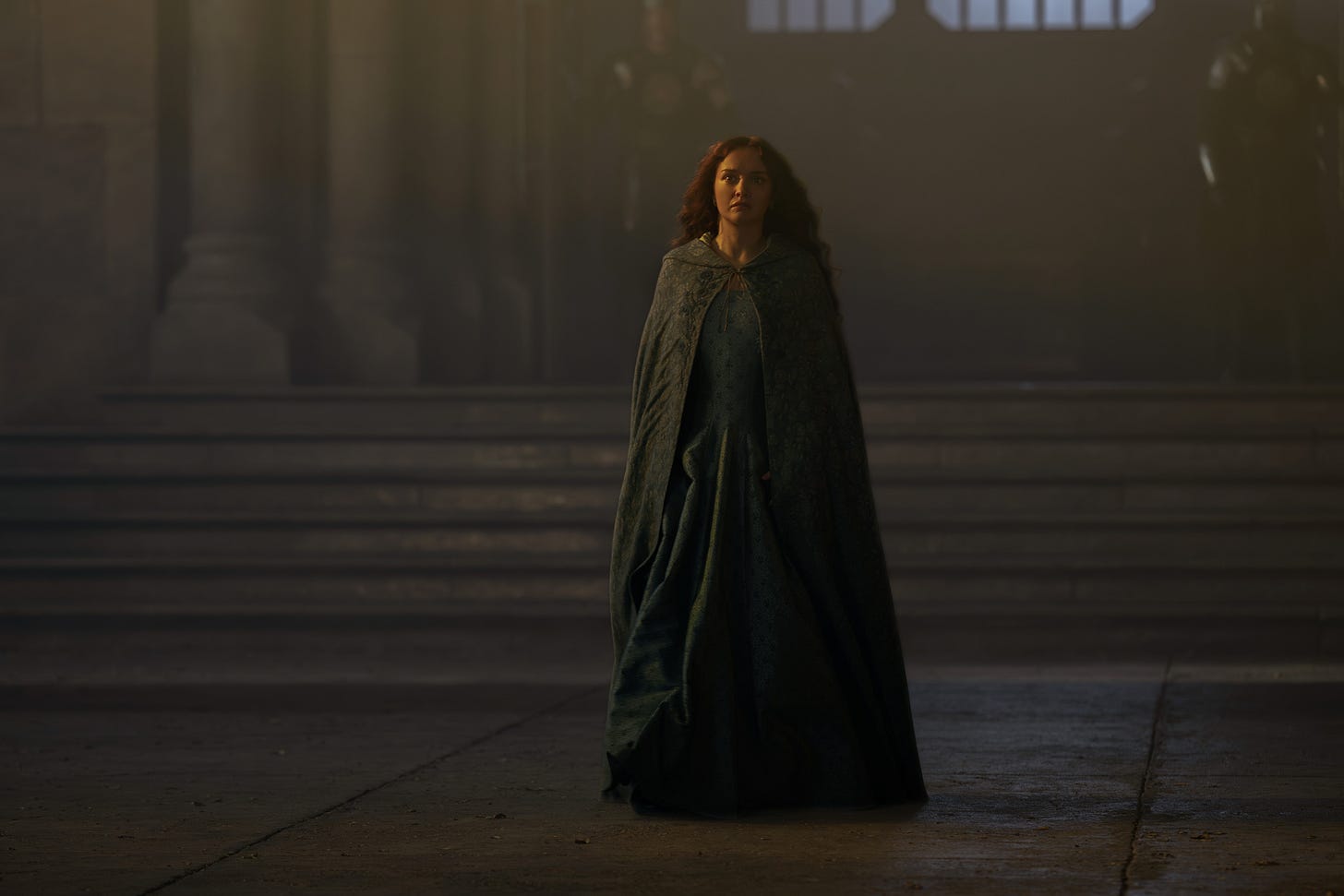 Olivia Cooke as Alicent Hightower in House of the Dragon season 3 on HBO. Olivia Cooke as Alicent Hightower in House of the Dragon season 3 on HBO.