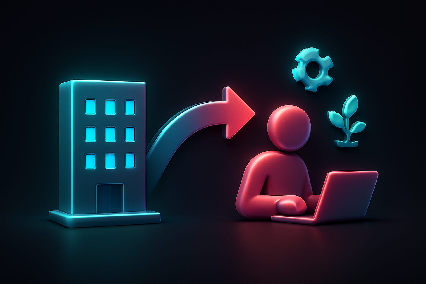 Icons: moving from the office to working solo