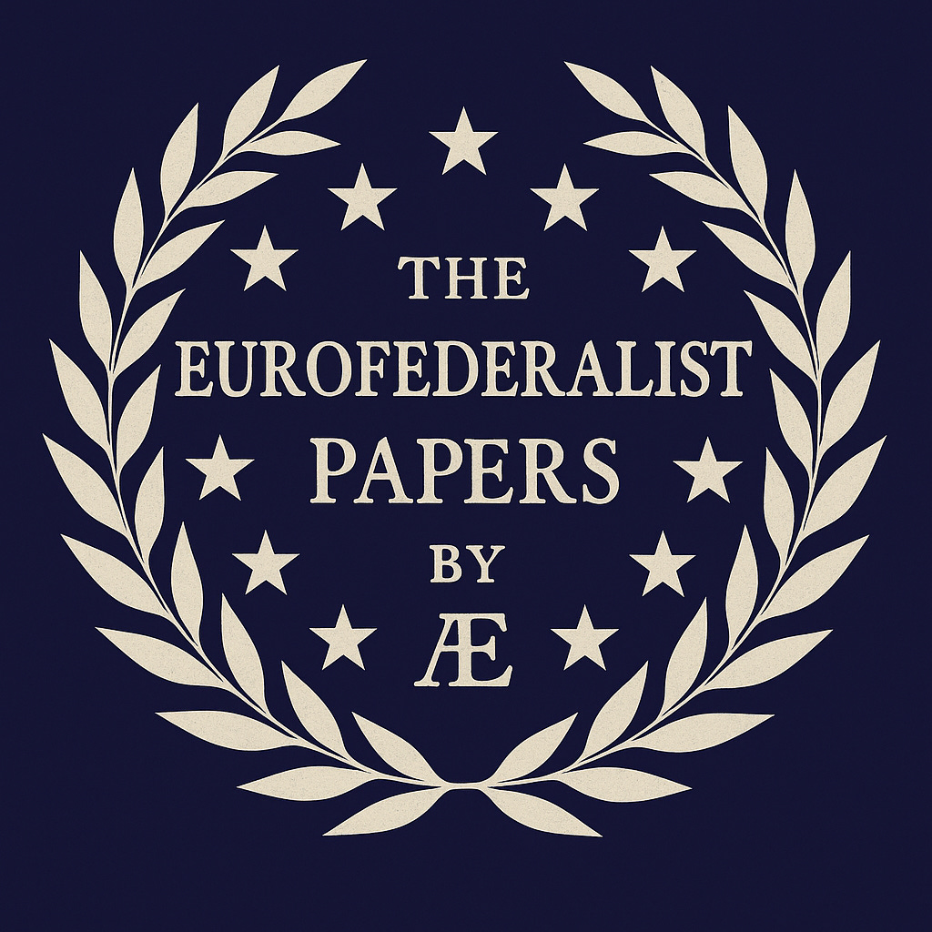 Artwork for The Eurofederalist Papers, by Æ