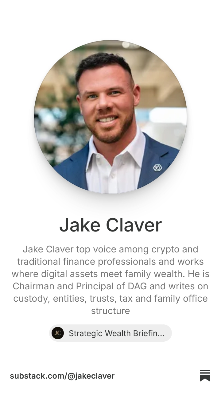 Jake Claver | Substack