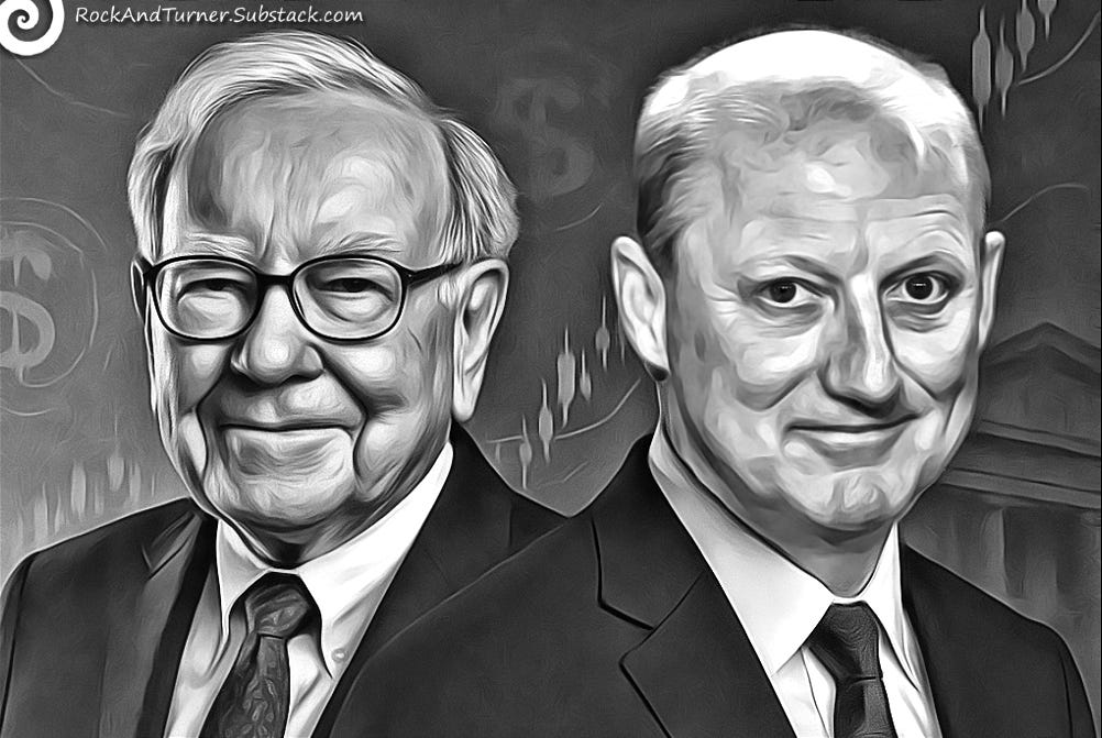 Warren Buffett and Greg Abel, Outgoing and Incoming CEOs at Berkshire Hathaway