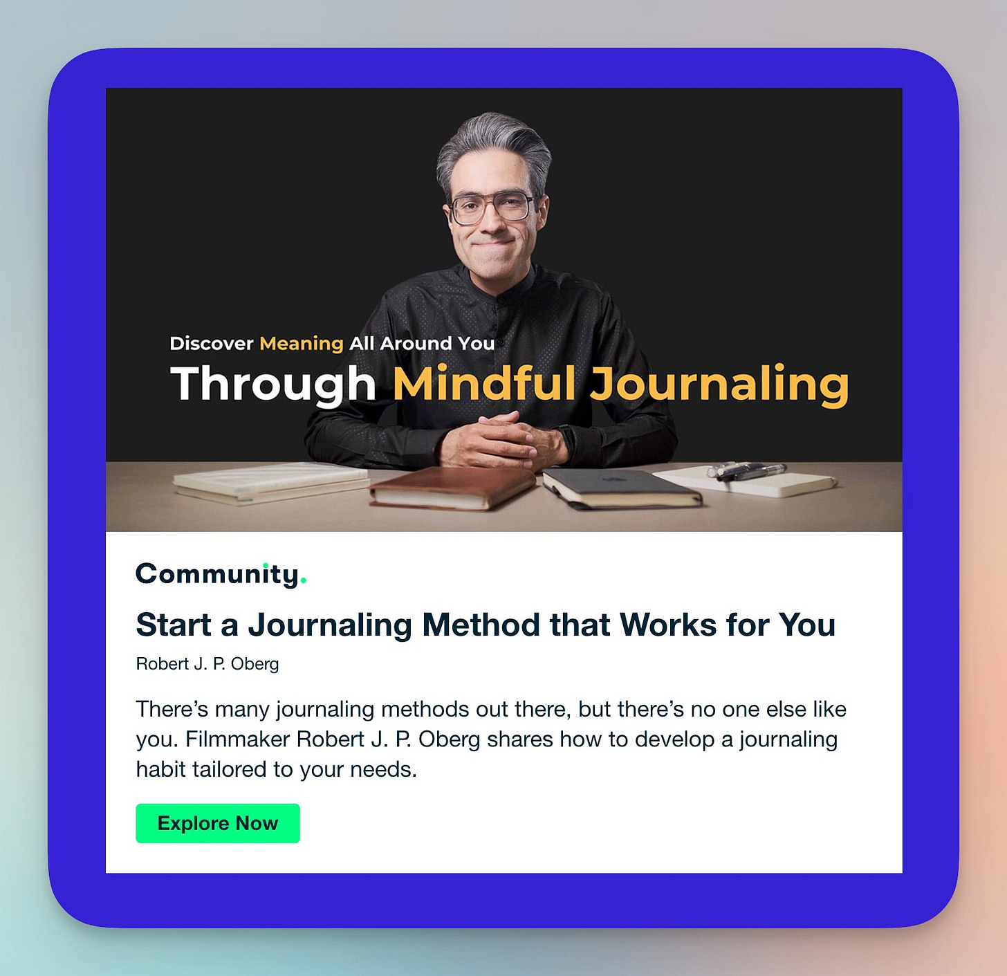 Skillshare Journaling Class