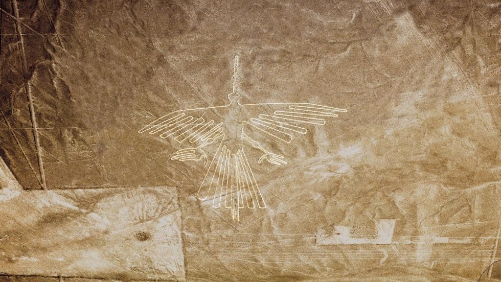 El cóndor es una de las figuras de Nazca ms reconocibles.
