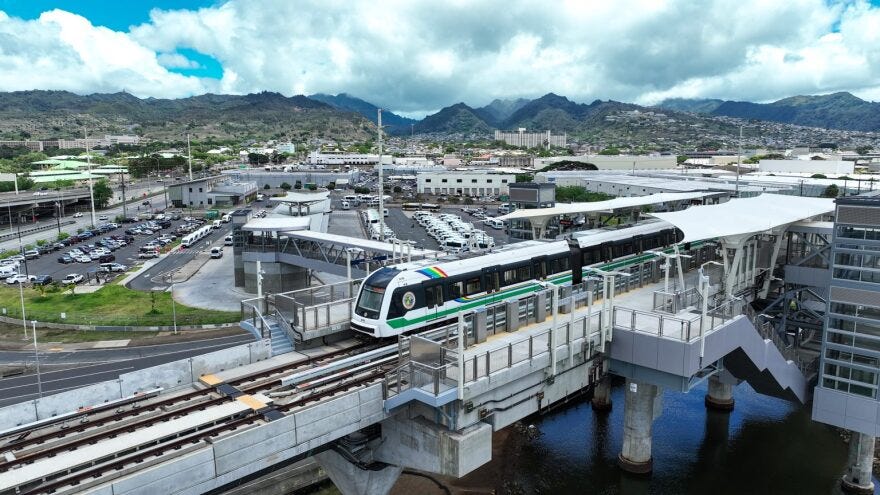 Station #13: the Kahauiki, Kalihi Transit Center Station will service Kalihi, the Middle Street Transit Center, and outlying residential areas.