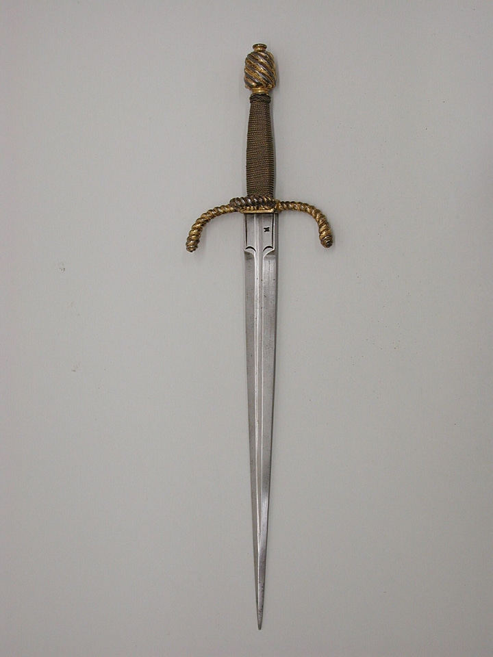 ensuite rapier and dagger from The Met