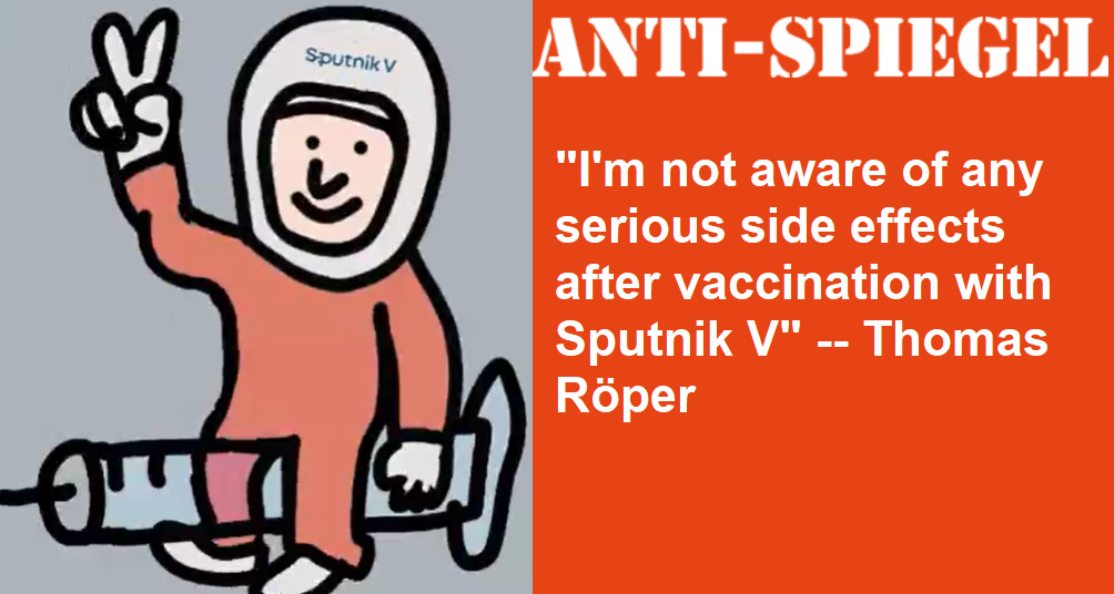 Sputnik V: It's what "alt media" craves!