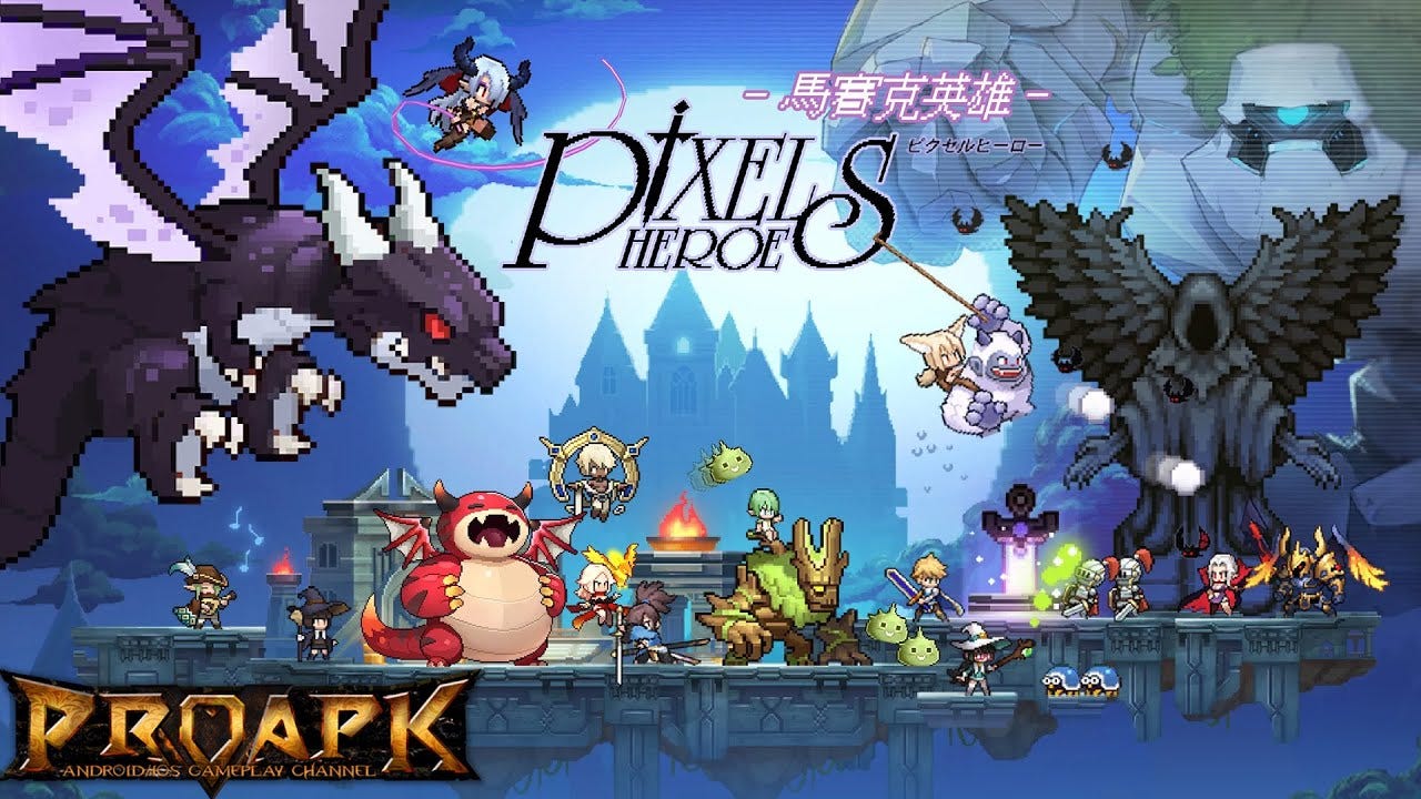 Pixel Heroes Gameplay Android / iOS - YouTube