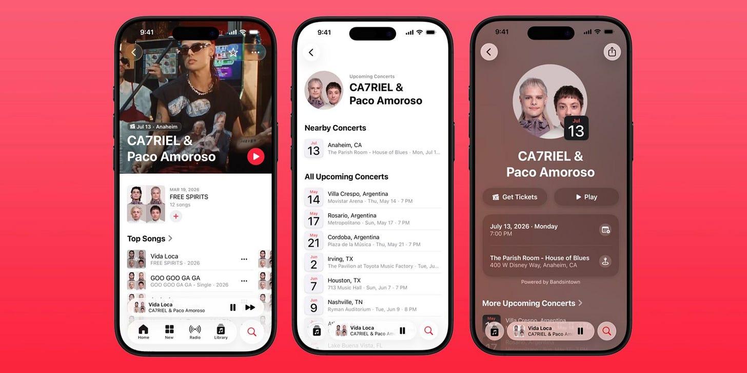 Apple Music now helps you keep up with concerts from your favorite artists  - 9to5Mac