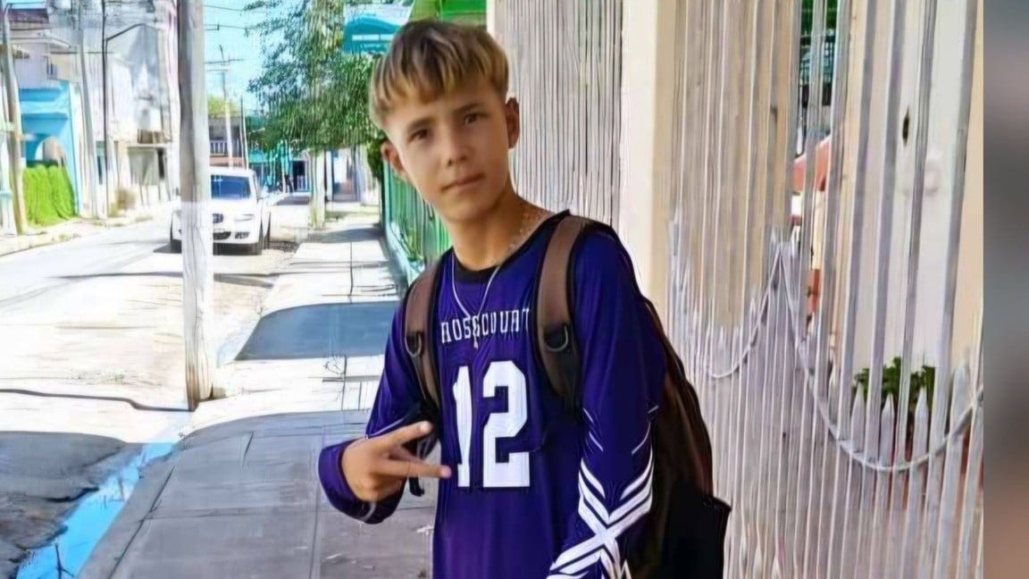 Jonathan Muir Burgos, de 16 años.