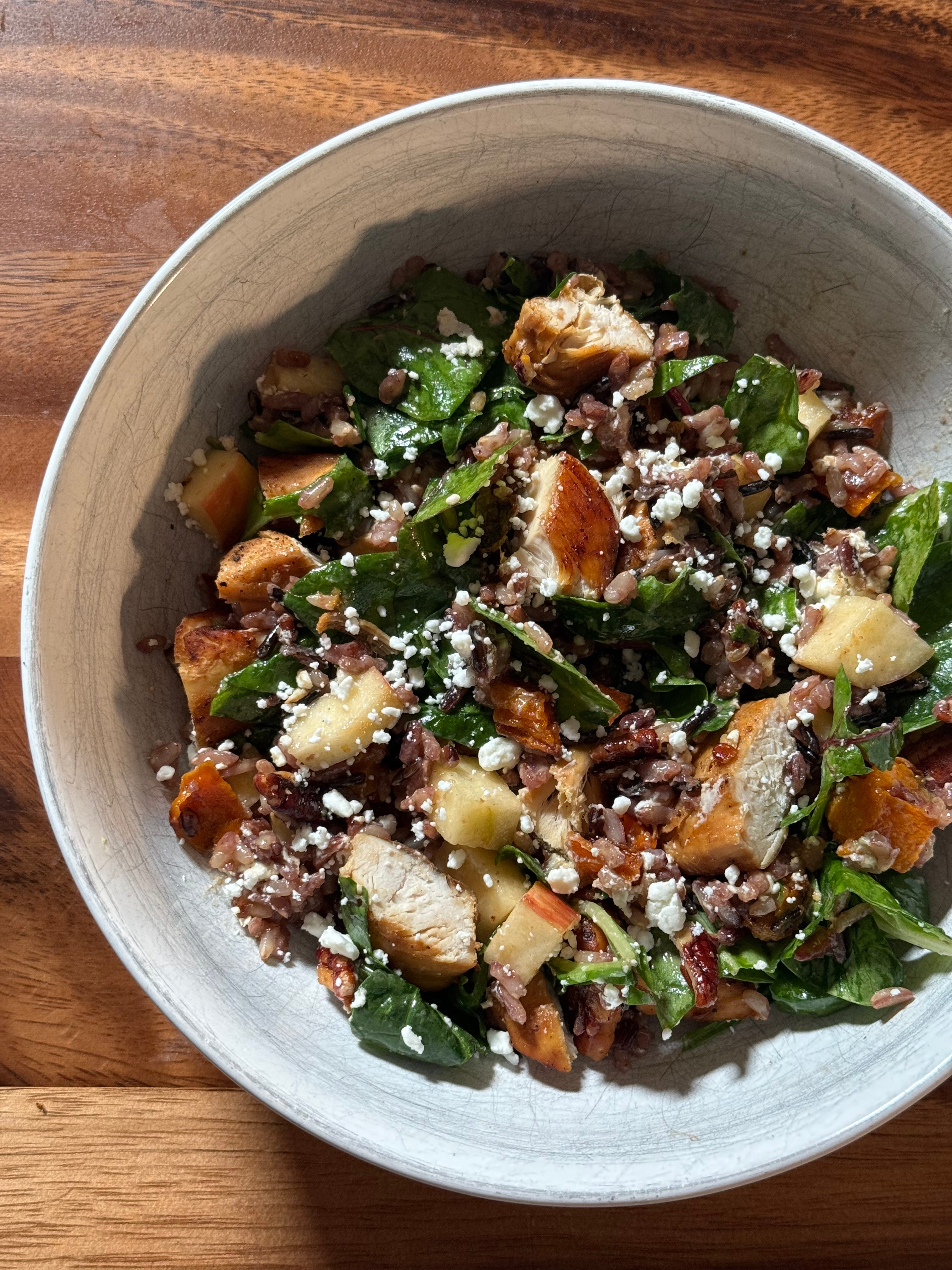 Winter Wild Rice Bowl - by Ellie Teale - Ellie’s Substack