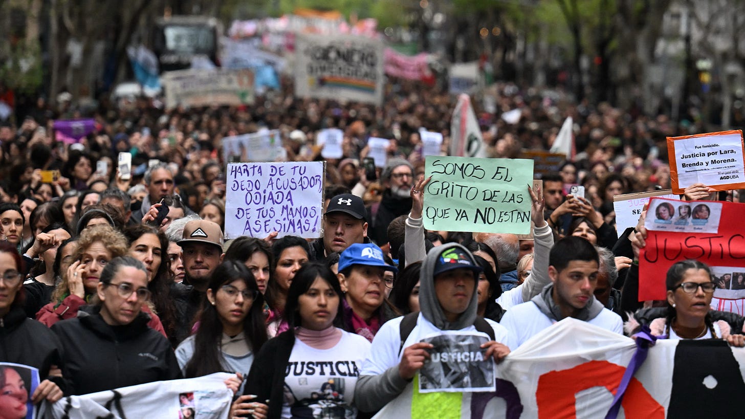 Livestreamed brutal murder of three young women sparks outrage in Argentina Livestreamed brutal murder of three young women sparks outrage in Argentina