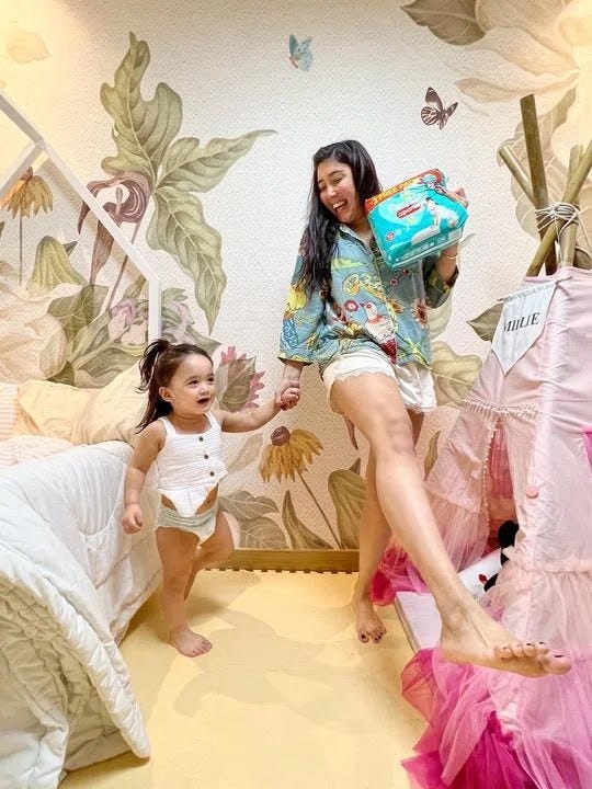 Pampers Pants with Rash Shield Dani Barretto for Pampers Pants with Rash Shield