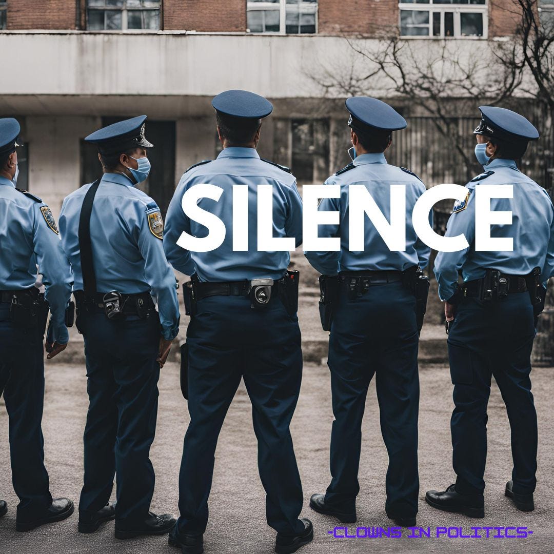 police unions stay silent