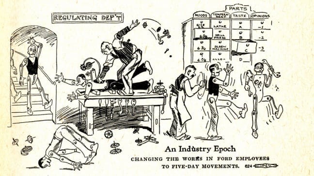 Strange familiarity of Scientific Management and Software Brain