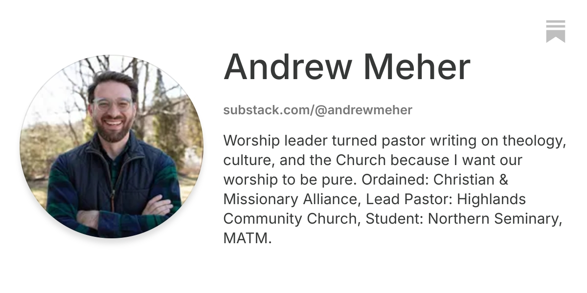 Andrew Meher | Substack