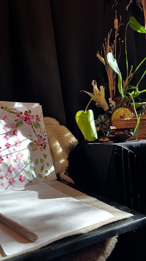 A gallery of art and art supplies in the Po Mo Chinese brush painting tradition