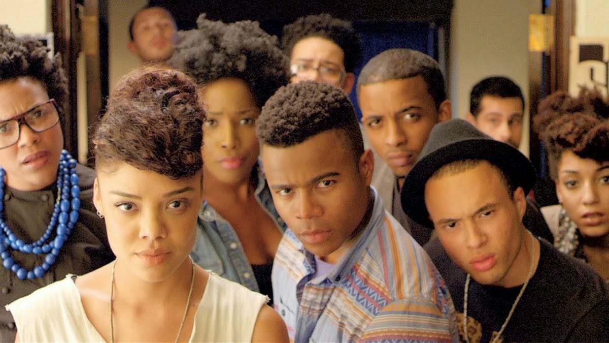 The Voracious Filmgoer: School Daze: DEAR WHITE PEOPLE The Voracious Filmgoer: School Daze: DEAR WHITE PEOPLE