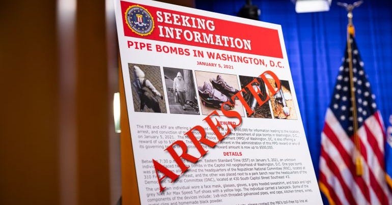 US judge orders DC pipe bomb suspect to remain in custody ahead of trial
