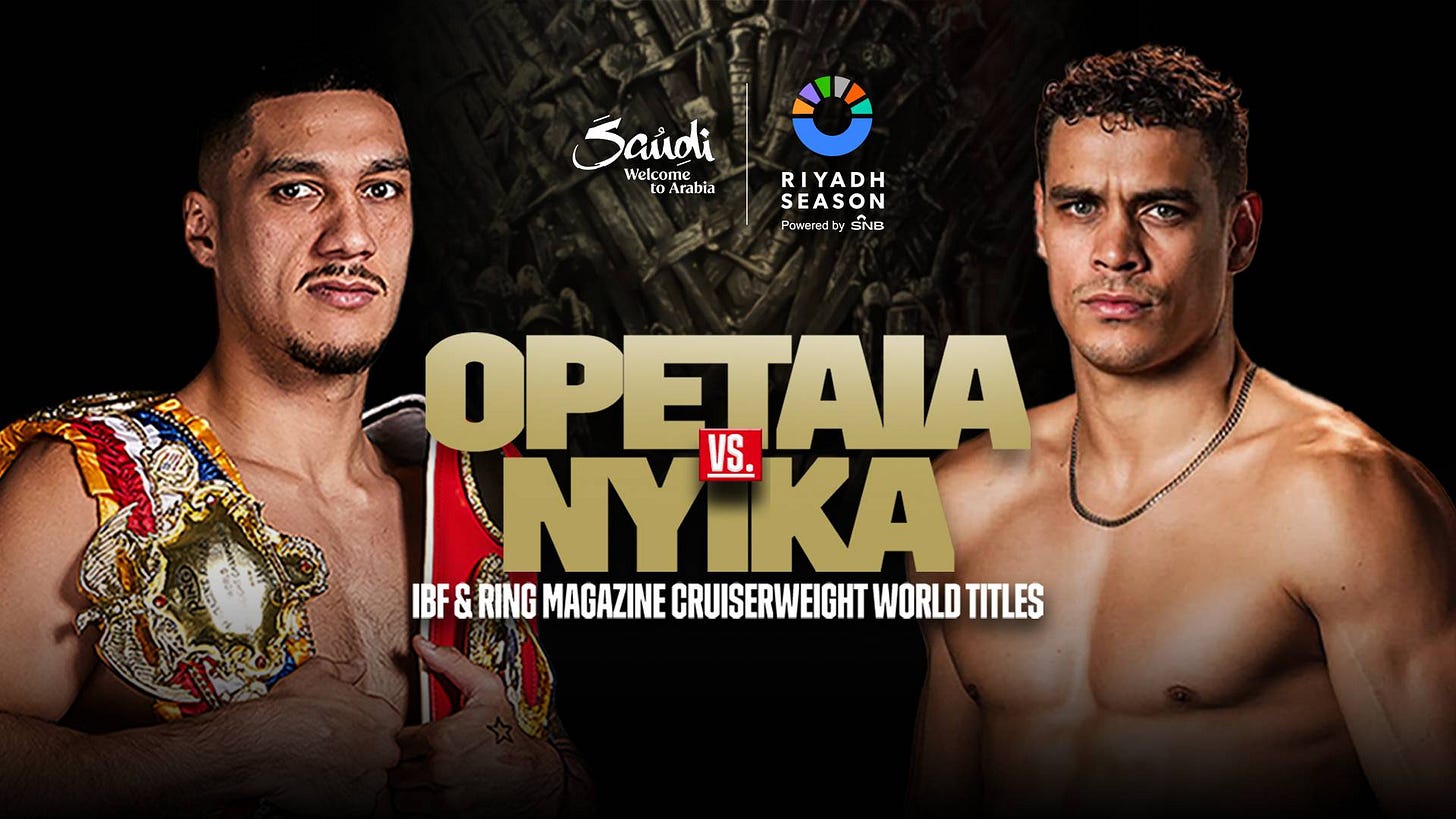 Opetaia vs. Nyika | DAZN US