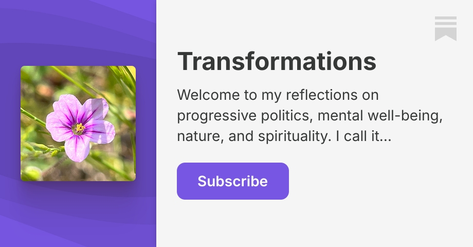 Transformations | Chuck Petch | Substack