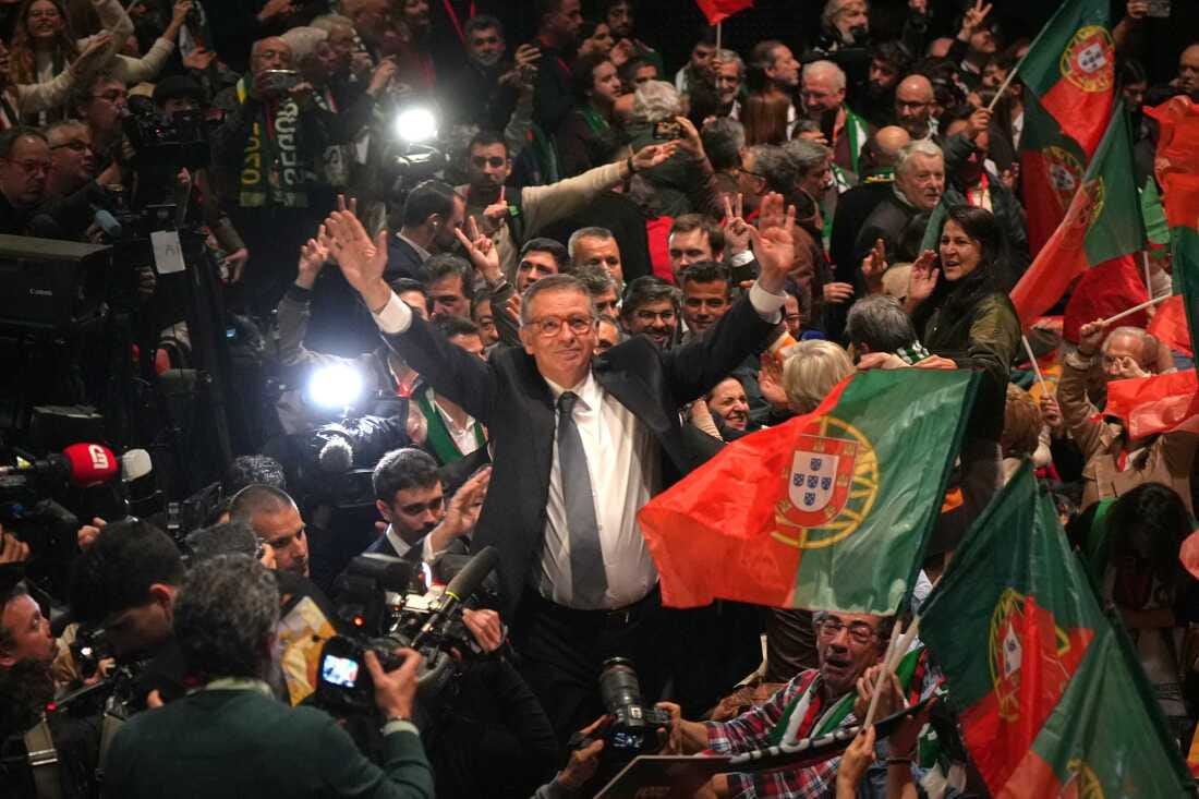 Center-left Socialist candidate wins over populist in Portugal's  presidential runoff : NPR