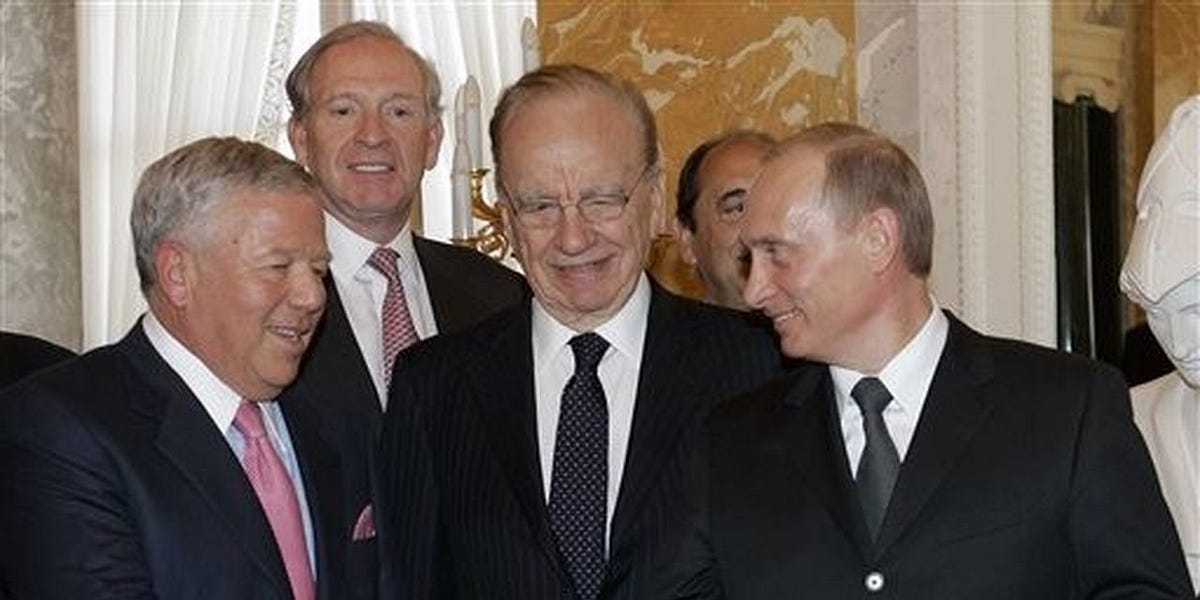 "Red Rupert" Murdoch