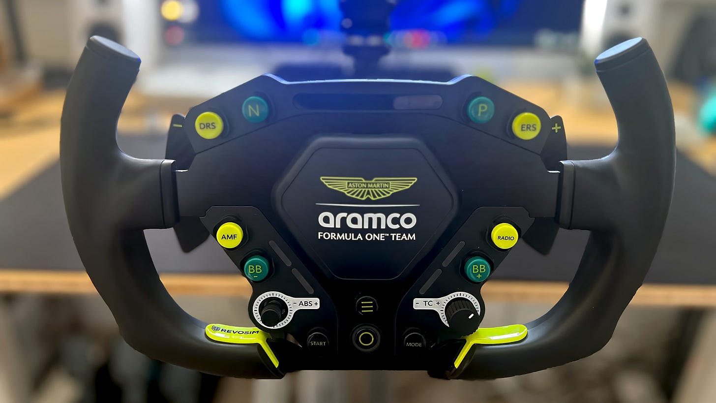 Nacon Revosim Aston Martin Aramco F1 Team custom set review Nacon Revosim Aston Martin Aramco F1 Team custom set review