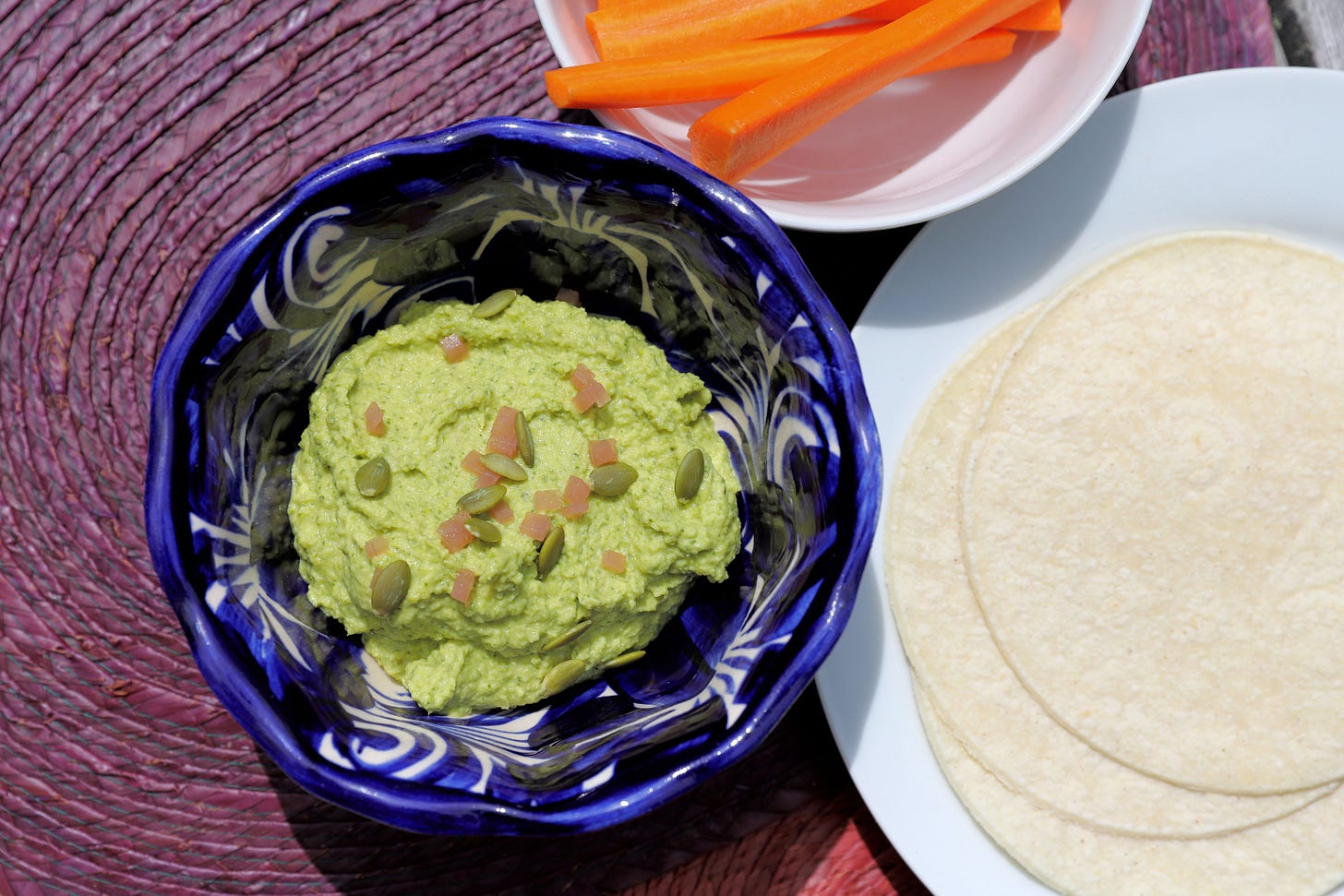 Avocado-free guacamole alternative dip by Brian Levy for Formal Assignment newsletter Avocado-free guacamole alternative dip by Brian Levy for Formal Assignment newsletter