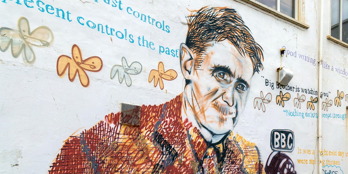 We are living in Orwell's endless present