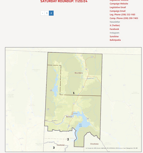 Sample pages from Idaho Insider