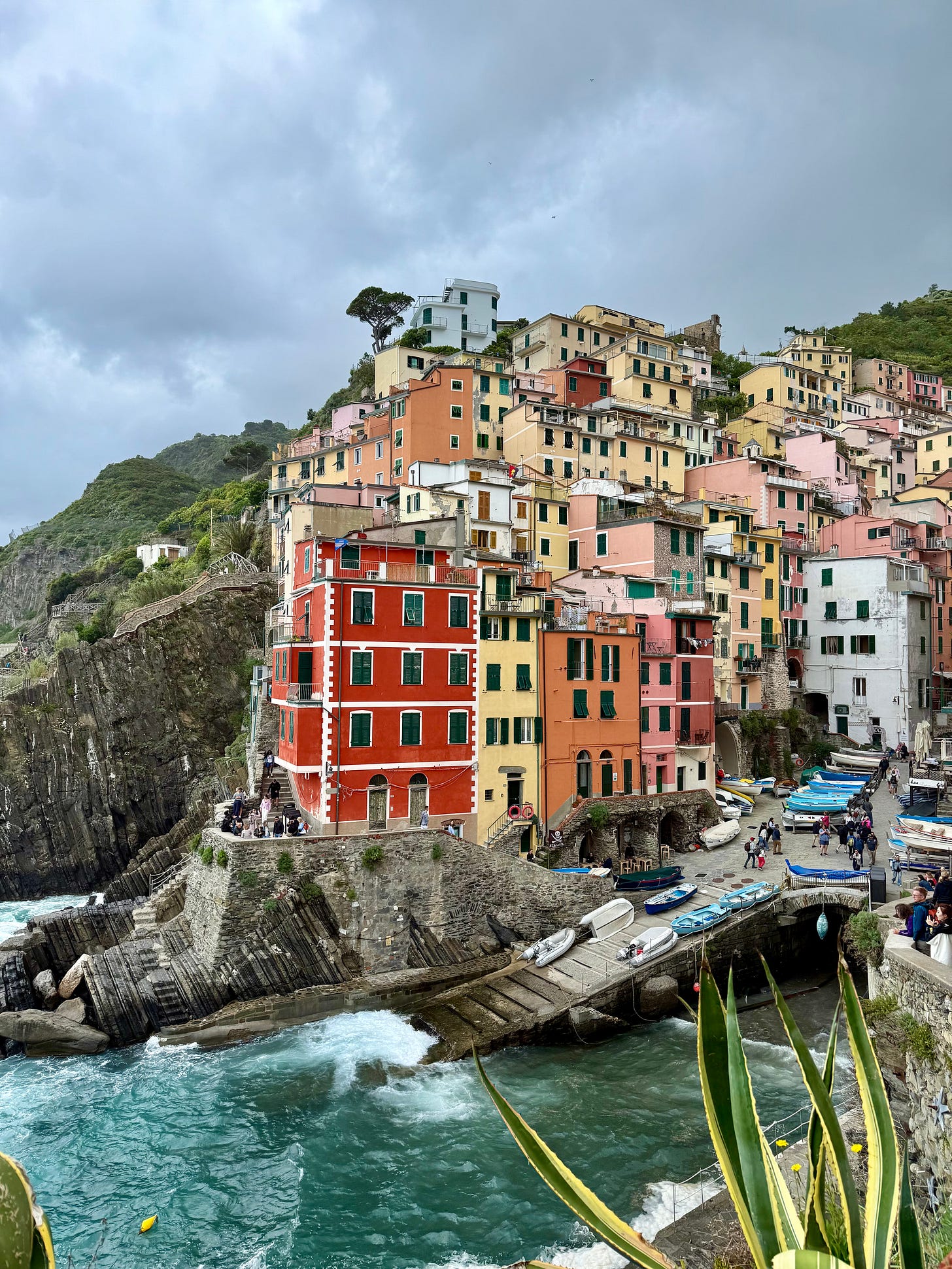 Buildings in Cinque Terre, Italy