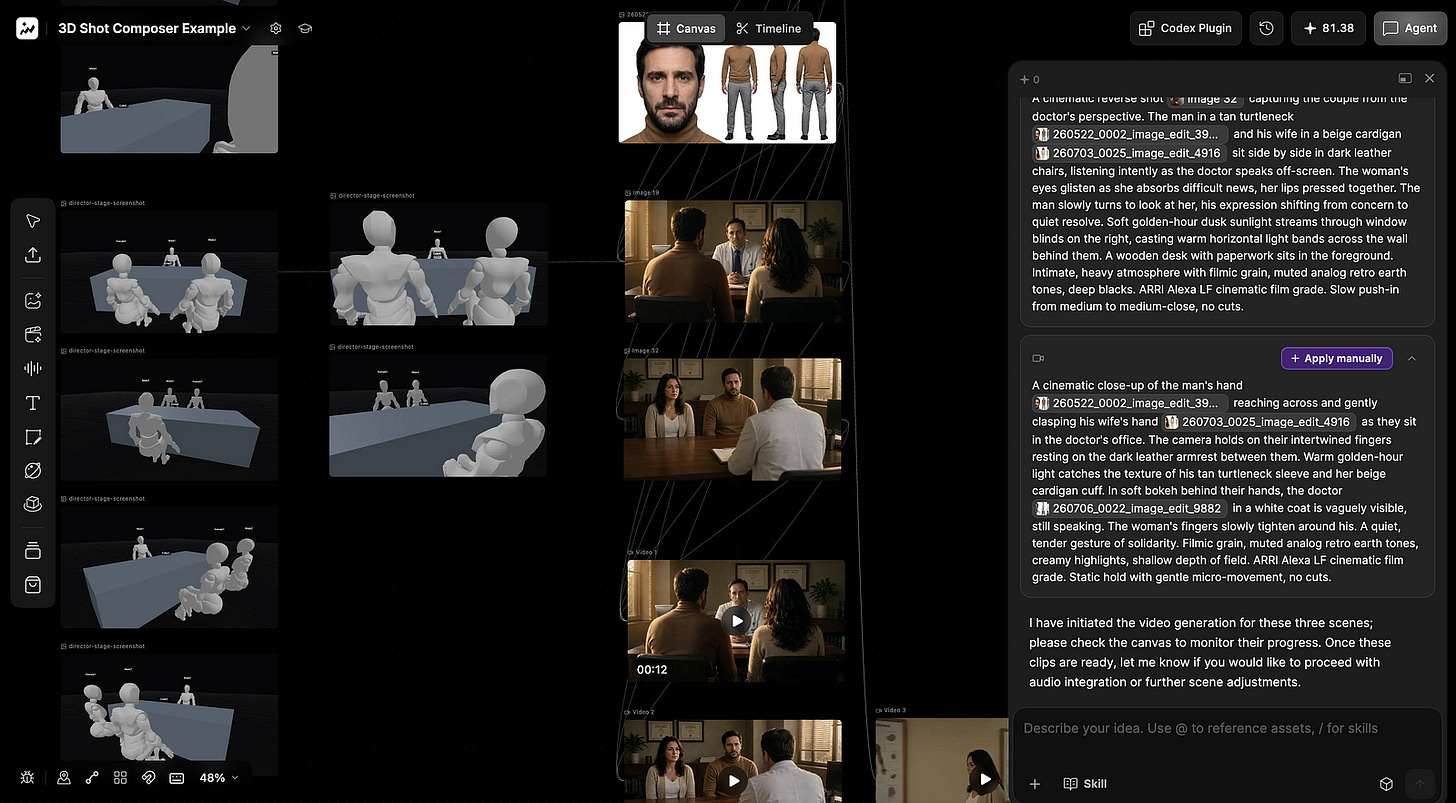 3D shot composer example on Topview. Image by Jim Clyde Monge