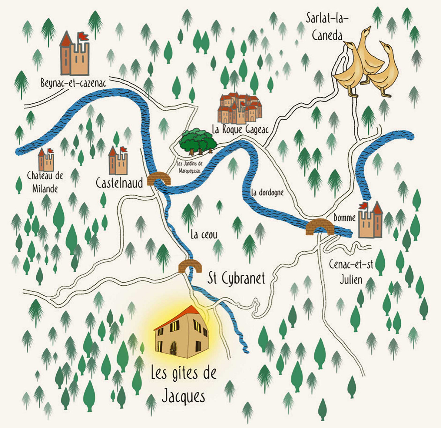 Local Area Map