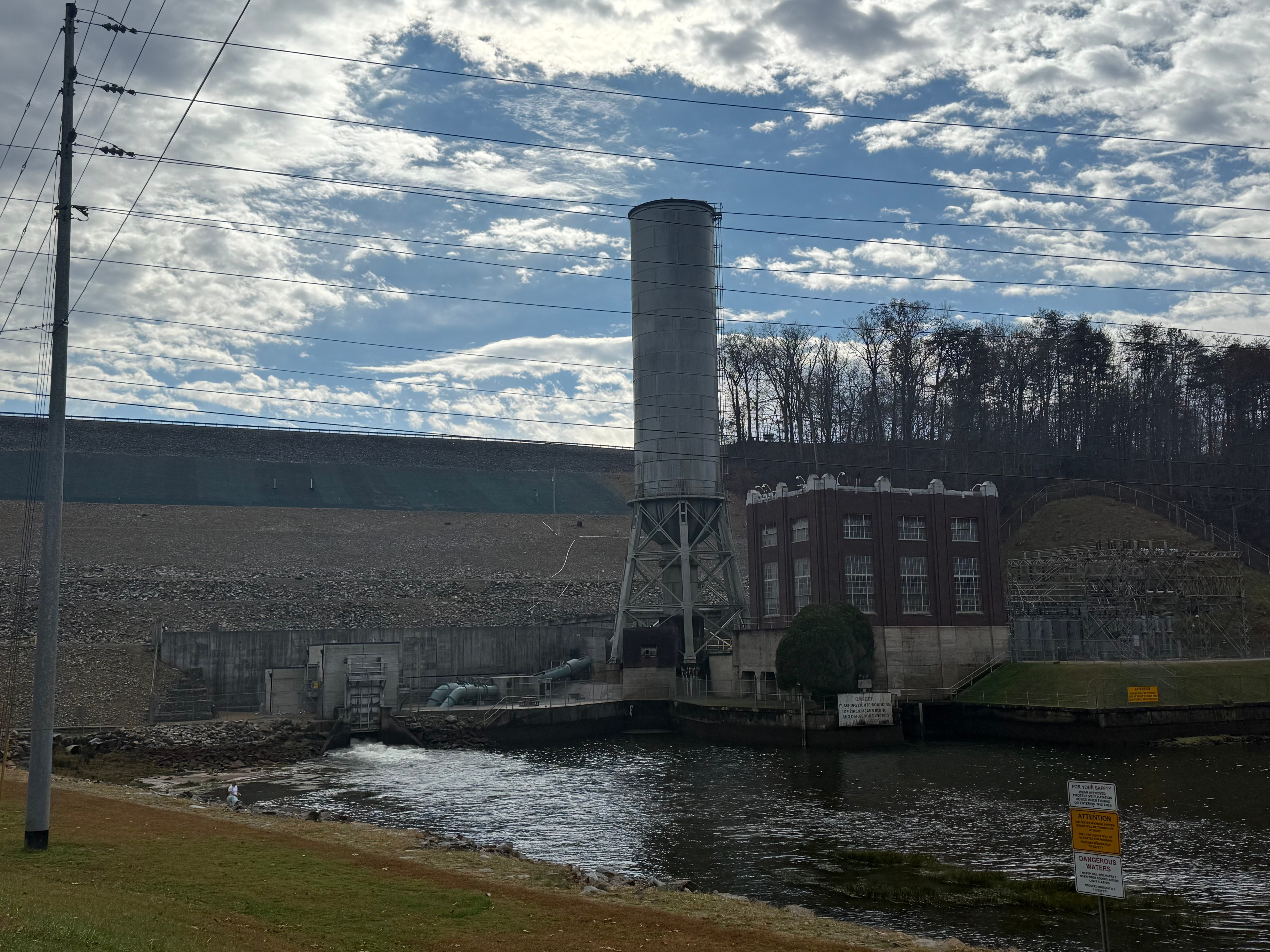 The Blue Ridge Dam - by TJ Dearman - The Ridge Record
