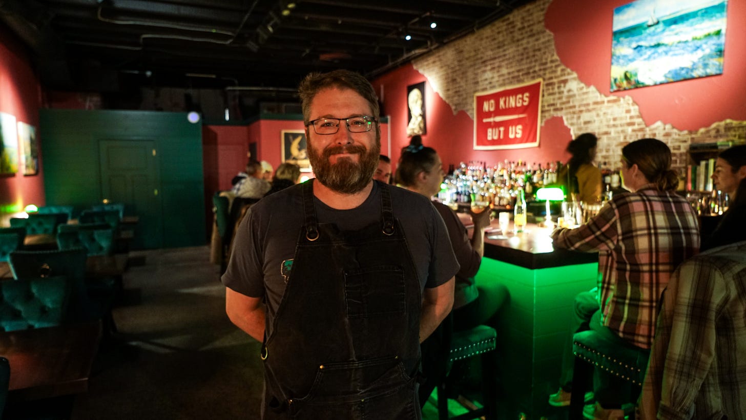 Owner Jeff Dixon at his new establishment Juliett in downtown Wausau