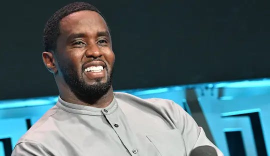 ATLANTA, GEORGIA - AUGUST 26: Sean "Diddy" Combs attends Day 1 of 2023 Invest Fest at Georgia World Congress Center on August 26, 2023 in Atlanta, Georgia. (Photo by Paras Griffin/Getty Images)