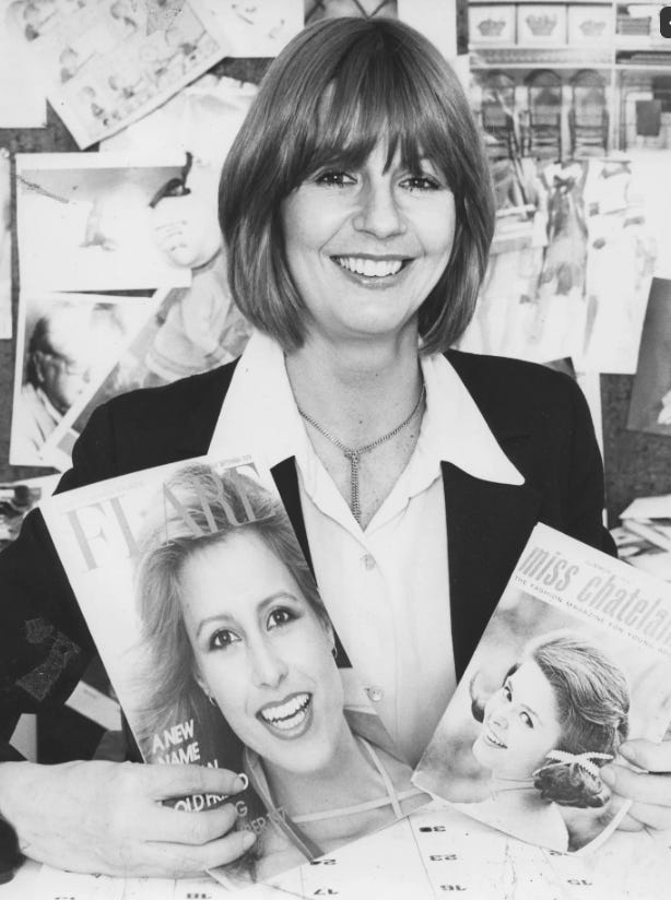 Keitha McLean launches Flare magazine. Keitha McLean launches Flare magazine.
