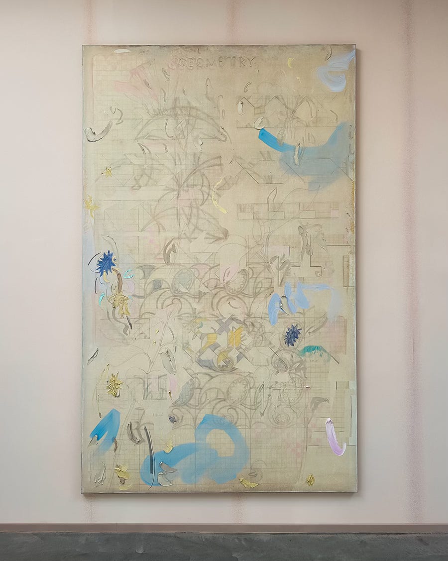 Laura Owens painting