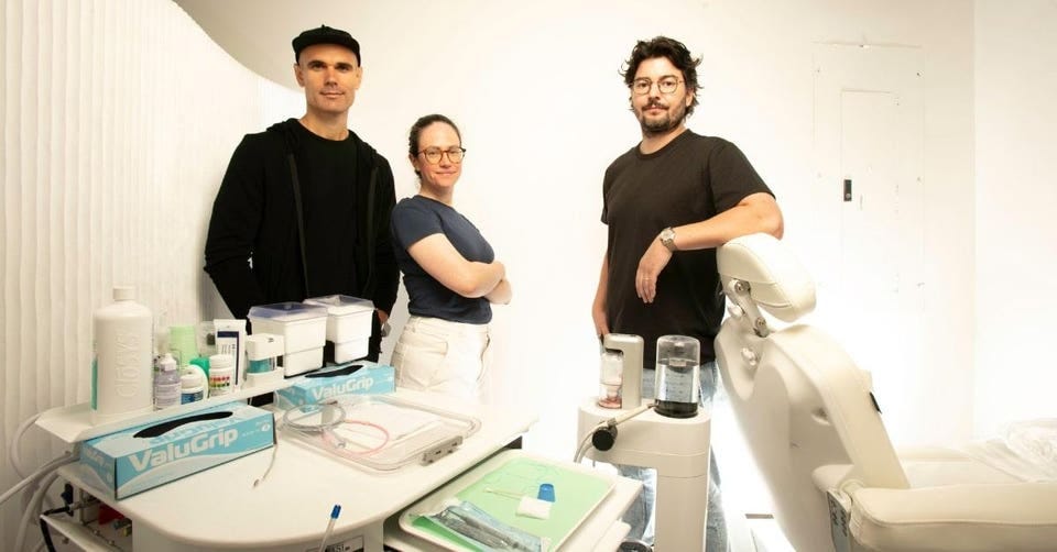 wally founder photo L-R  Stipe Latkovic, Chelsea Patel, Tyler Burnett