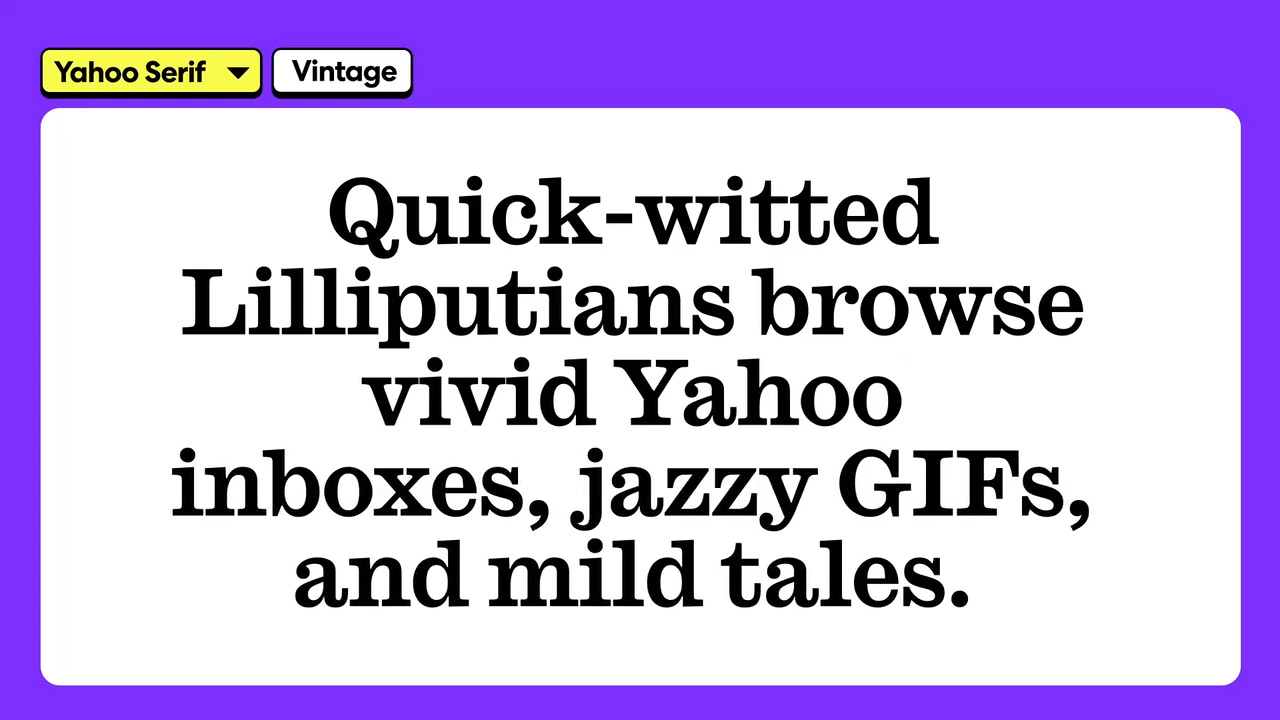 Yahoo! 2026 – Brand Archive Newsletter - by Richard Baird