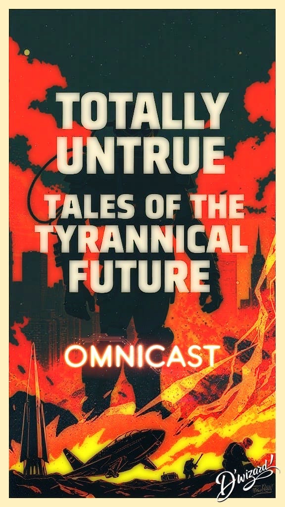 THIS CONCLUDES TOTALLY UNTRUE TALES OF THE TYRANNICAL FUTURE!