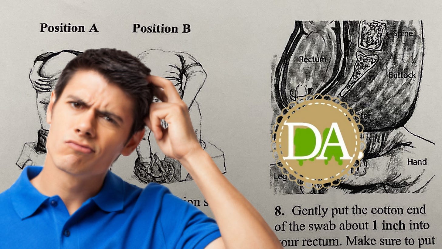 man confused over prostate exam man confused over prostate exam