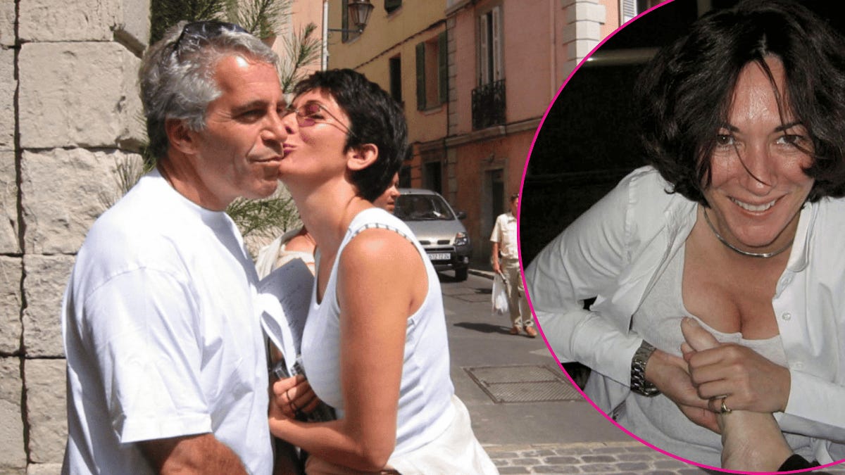 Composite photo of Jeffrey Epstein and Ghislaine Maxwell Composite photo of Jeffrey Epstein and Ghislaine Maxwell